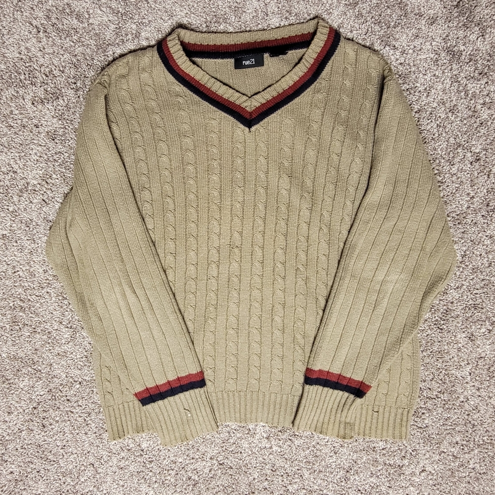 Rue 21 Vintage Style Sweater XL Mens